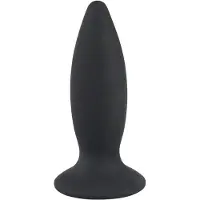 Black Velvets - vibromasseur anal débutant rechargeable - petit noir