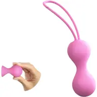 Love to love Joia - duo de boules de geisha en silicone (rose)