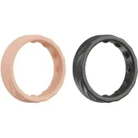 You2Toys 4en1 - ensemble anneaux pénis et testicules (naturel-noir)