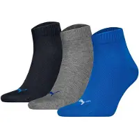 Puma Chaussettes bleu / gris / noir