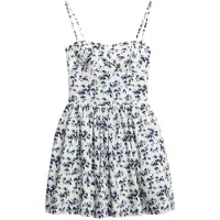 Superdry Femme Mini Robe Corset à Bretelles Bleu Marine Taille: 40
