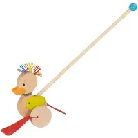 Goki Canard en bois Duwfiguur