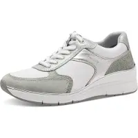 Tamaris Baskets basses '1-23764-43' gris / blanc