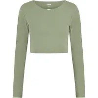 Urban Classics Sports Long Sleeve Top Vert S Femme