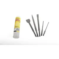 Stanley Ensemble de forets et ciseaux STA54400-XJ; SDS-Plus; 5 unités