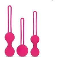 EasyToys Online Only - boules de geisha - set 3 pièces - rose