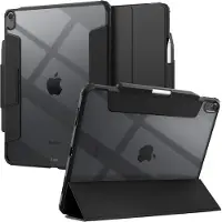 Spigen tui Ultra Hybrid Pro con u pour iPad Air 13 pouces M2 (2024) avec dos transparent et porte-crayon - Noir