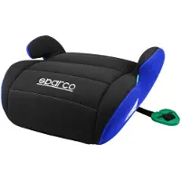 Sparco Siège enfant F100KI Noir/Bleu i-Size 125-150cm (ECE-R129/03)