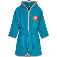 Playshoes Peignoir 'Dschungel' beige / bleu cyan / orange