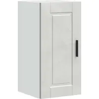vidaXL Armoire murale de cuisine Porto gris béton bois d'ingénierie