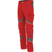 Kübler Damenhose ACTIVIQ cotton+ mittelrot/anthrazit Form 2550 Grösse 38