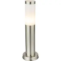 Globo Lighting Lampe de jardin Boston Led Acier inoxydable avec blanc - 8,8W - 3000K