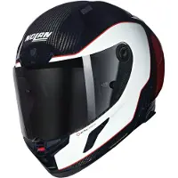 Nolan X-804 RN Asso Di Picche Carbone casque intégral Carbone/Blanc/Rouge L unisex noir