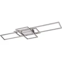 TRIO Plafonnier moderne Irvine gris