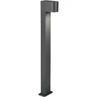 TRIO Lampadaire d'extérieur pour jardin, modèle ROYA anthracite 404260142