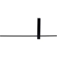 Lucide Lampe murale élégante Segin Noir 60 cm