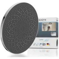 Schutte Douche de tête à effet pluie CAPRI avec technologie de jet velours chrome/anthracite