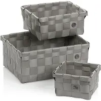 kela Panier Kela Neo Silver (Set de 3)