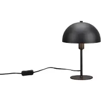 TRIO Lampe de table design noire Nola