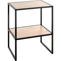 Haku Table d'appoint | 45 x 35 x 60 cm | Design Light Oak