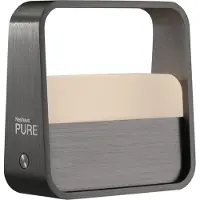 Paul Neuhaus Lampe de table design Pure Go gris