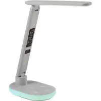 Paul Neuhaus Lampe de bureau LED - H 54 cm - blanc - plastique - intensité lumineuse variable - avec changement de couleur RGB