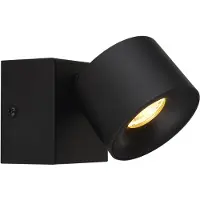 Globo Lampe murale élégante Rae Noir