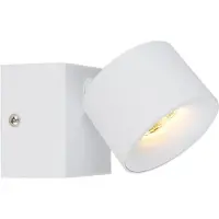 Globo Lampe murale élégante Rae Blanc