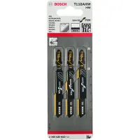 Bosch Jeu De Lames De Scie Sauteuse Expert T118ahm Stainless Steel 3 Unités