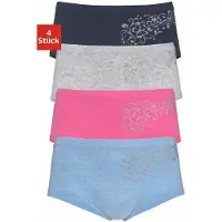 Petite fleur Sous-vêtements marine / bleu fumé / gris chiné / rose