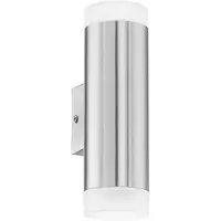 Eglo Riga-Led Applique M Argent 2 Points Lumineux