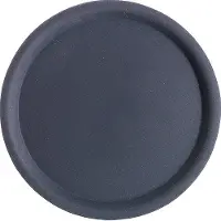 Aps Plateau antidérapant rond noir 3 tailles