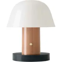 &tradition Setago JH27 Lampe de Table Portative Rust & Thunder