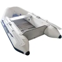 Quicksilver Boats Bateau pneumatique Boats 240 Tendy à fond rigide, blanc, 3 places
