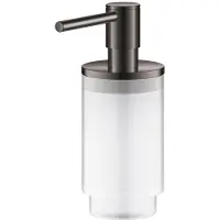 GROHE Distributeur de savon Selection hard graphite poli 41028A00