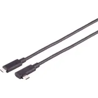 S-Impuls S/CONN maximum connectivity Câble de connexion USB, Câble optique USB-C, 3.2, 10Gbps, PD, 90°, 7,0m (30-42275)