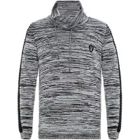 Cipo & Baxx Pull-over gris / noir
