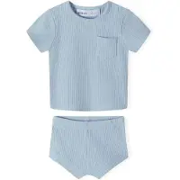 MINOTI Set bleu-gris / bleu clair