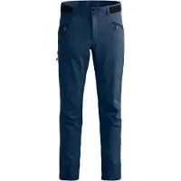 Ortovox - Pantalon léger de randonnée - Seceda Softshell Pants M Deep Ocean pour Homme en Laine - Taille M - Bleu