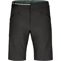 Ortovox - Short de randonnée - Brenta Shorts M Black Raven pour Homme en Laine - Taille L - Noir