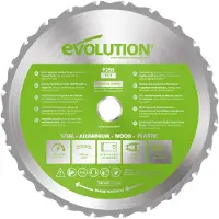 Evolution LAMFURY3XL Lame multi-matériaux 255 mm