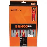 Bahco Set Screwdriver 7 Units Rouge