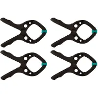 Wolfcraft 4 pinces de serrage à ressort Microfix WF3432000, 30mm,