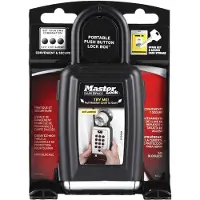 Master Lock Boite à clés MASTERLOCK avec anse - Boutons poussoirs - 5422EURD