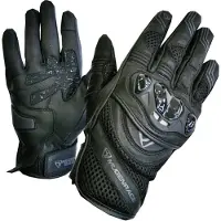 MUGENRACE Multi Gants Noirs Perforés Taille XS