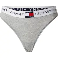 Tommy Hilfiger Classic Thong Gris XS Femme