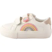 Next Baskets bleu clair / marron / jaune / blanc cassé