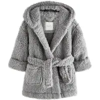 Next Peignoir gris fumé