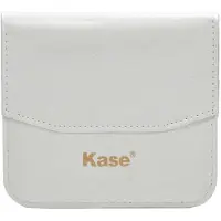 Kase Étui de rangement pour filtre en cuir 100x100mm