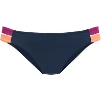 LASCANA Bas de bikini bleu nuit / violet / corail